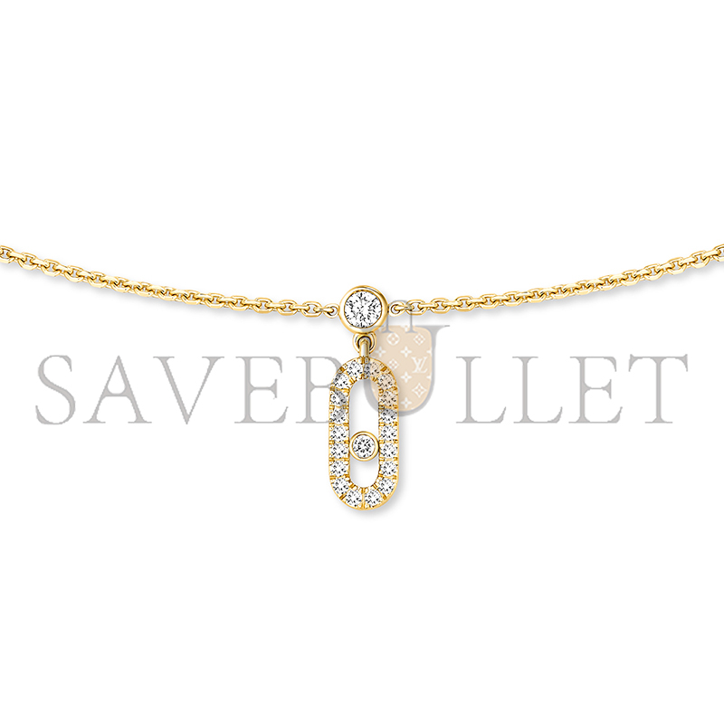 MESSIKA COLLIER CHOKER PAMPILLE PAVÉ MOVE UNO 12150-YG